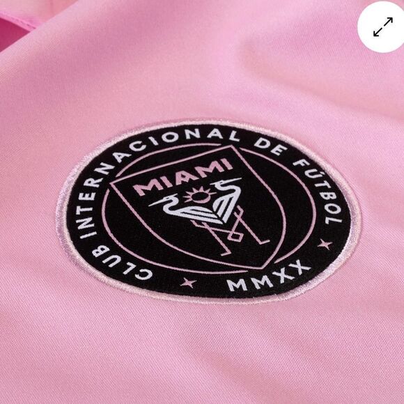 Adidas 23/24 Miami CF Home Jersey Messi 10 Pink Small NWT in packaging - Picture 7 of 13